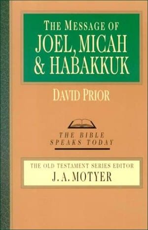 The Message of Joel, Micah and Habakkuk book cover