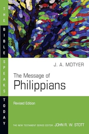 The Message of Philippians book cover