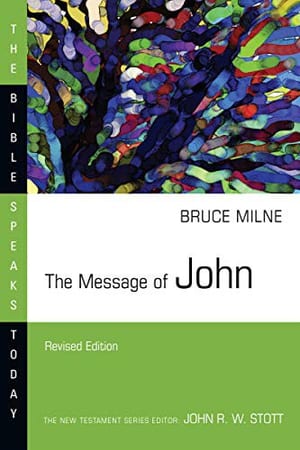 The Message of John book cover