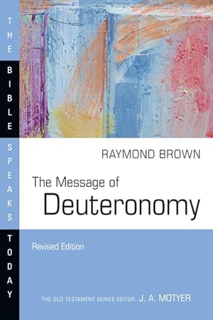 The Message of Deuteronomy book cover