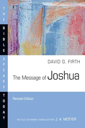 The Message of Joshua book cover
