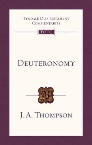 Deuteronomy (Tyndale Old Testament Commentaries) book cover